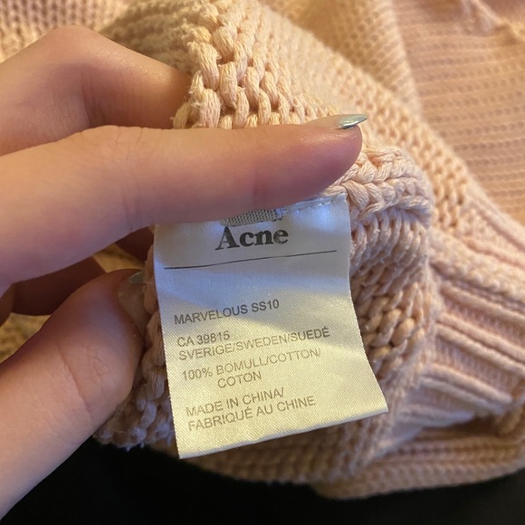 Acne Studios Pink Sweater - Picture 5 of 9
